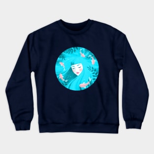 Lost in the sea of my thoughts Crewneck Sweatshirt